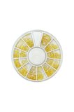 Misyul Tırnak Süsleme Taşı 12 Gözlü Mix Paket Gold Geometrik MIS-2084