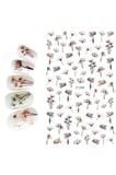 Misyul 5D Tırnak Sticker Yapışkanı Karışık Renkli Çiçek Desenleri MIS-3836