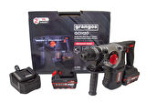 Grangos GCH20-F2 20V 5 Ah Çift Akülü SDS+ Kırıcı Delici 3J