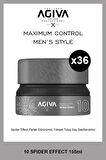 Agiva Hair Wax Effect Parlak Görünümlü Wax No:10 155ml X36
