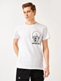 Koton Erkek Slim Fit Baskılı Tişört