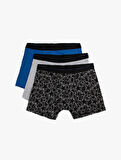 Pamuklu Basic 3^lü Paket Boxer