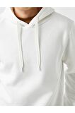 Basic Kapşonlu Sweatshirt