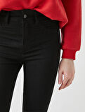 Dar Kesim Kot Pantolon - Skinny Jean