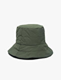 Kapitoneli Bucket Şapka Dolgulu