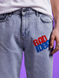 2SAM40255BD Koton Erkek Jean Pantolon AÇIK İNDİGO