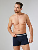 Pamuklu 3'lü Set Basic Boxer