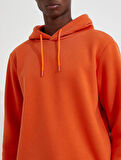 3WAM70050MK Koton Erkek Sweat TURUNCU