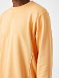 Basic Sweatshirt Bisiklet Yaka