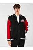 3WAM70276MK Koton Erkek Sweat SİYAH
