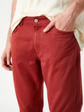 Basic Gabardin Pantolon Düğmeli