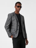 Ekoseli Blazer Ceket