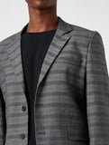 Ekoseli Blazer Ceket
