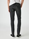 3SAM40001ND Koton Skınny Erkek Jean Pantolon SİYAH