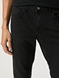 3SAM40019ND Koton Erkek Skınny Jean Pantolon SİYAH