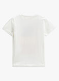Koton Baskılı Kırık Beyaz Erkek Çocuk T-Shirt 3SKB10046TK