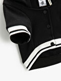 Baskılı Köpek Sweatshirt İçi Polarlı