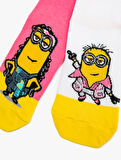 2'li Minions Baskılı Çorap Seti Lisanslı