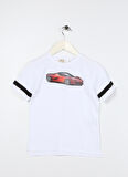 Koton Baskılı Beyaz Erkek Çocuk T-Shirt 3SKB10205TK