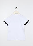 Koton Baskılı Beyaz Erkek Çocuk T-Shirt 3SKB10205TK