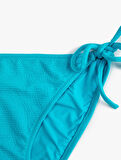 Brazilian Bikini Altı Basic Dokulu Yanları Bağlama Detaylı