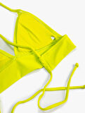 Bikini Üstü Bralet Çapraz Askılı Kaplı