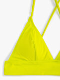 Bikini Üstü Bralet Çapraz Askılı Kaplı