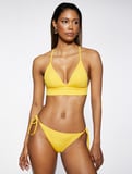 Bikini Üstü Bralet Çapraz Askılı Kaplı