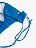 Bikini Üstü Bralet Çapraz Askılı Kaplı