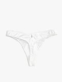Bridal String Külot Saten Çiçekli Dantelli