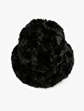 Kışlık Peluş Bucket Şapka