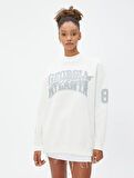 4WAL10055IK Koton Kadın  Sweat EKRU