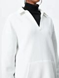 4WAL10063IK Koton Kadın Sweat EKRU