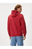 4WAM70023MK Koton Erkek Sweat BORDO