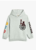 Koton Baskılı Erkek Çocuk Gri Sweatshırt 4WKB10013TK