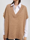 V Yaka Süveter Oversize