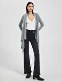 Oversize Hırka Dökümlü