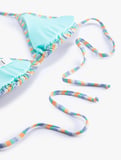 Üçgen Bikini Üstü Boyundan Bağlamalı