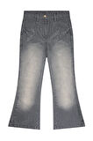 Kız Çocuk İspanyol Paça Denim Pantolon MNT25K237