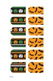 Halloween-3 Tırnak Dövmesi, Tırnak Tattoo, Nail Art, Tırnak Sticker