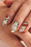 Sonbahar Tırnak Dövmesi, Tırnak Tattoo, Nail Art, Tırnak Sticker