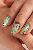 4'lü Tırnak Dövmesi Seti, Tırnak Sticker Seti, Nail Art, Tattoo