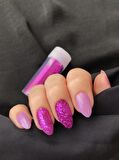 Fuşya Rengi Tırnak Süsleme Simi , Vücut ve Makyaj Simi , Nail Art