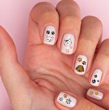 3'lü Tırnak Dövmesi Seti, Tırnak Sticker Seti, Nail Art, Tattoo
