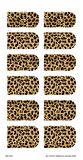 Leopar -2 Tırnak Dövmesi, Tırnak Tattoo, Nail Art, Tırnak Sticker