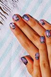 Palmiye Tırnak Dövmesi, Tırnak Tattoo, Nail Art, Tırnak Sticker