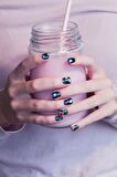Daireler Tırnak Dövmesi, Tırnak Tattoo, Nail Art, Tırnak Sticker