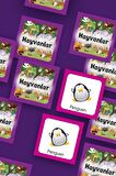 Hayvanlar Eşleştirme Hafıza Kart Oyunu