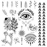 Eyes Geçici Dövme,Geçici Tattoo ,Vücut Dövme,Kol Bilek Dövme,Boyun Dövme,Sırt Dövme