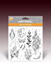 Butterfly -2 Geçici Dövme,Geçici Tattoo ,Vücut Dövme,Kol Bilek Dövme,Boyun Dövme,Sırt Dövme